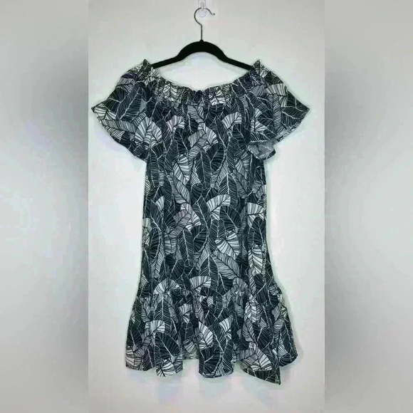 Marine Layer Womens Shirley Off The shoulder dress ,  sz large - Picture 9 of 9